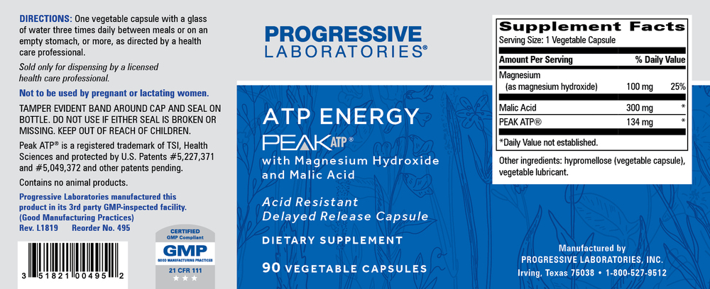Progressive Labs ATP Energy Boost — view 2