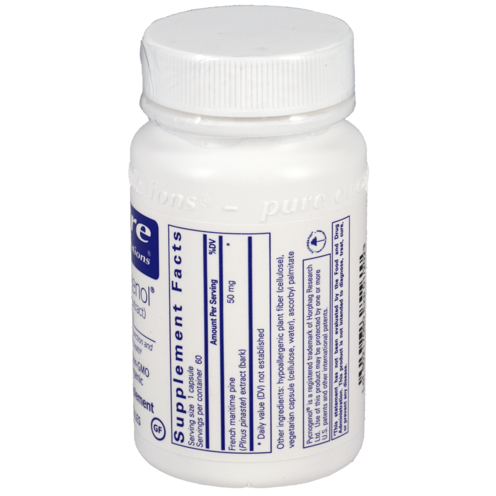 Pure Encapsulations Pycnogenol 50mg — view 2
