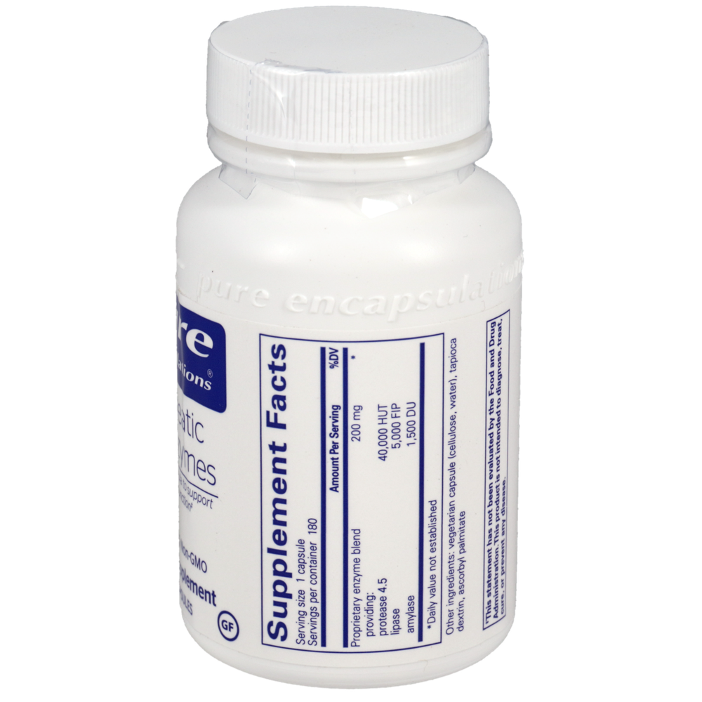 Pure Encapsulations Pancreatic Vegenzymes — view 2