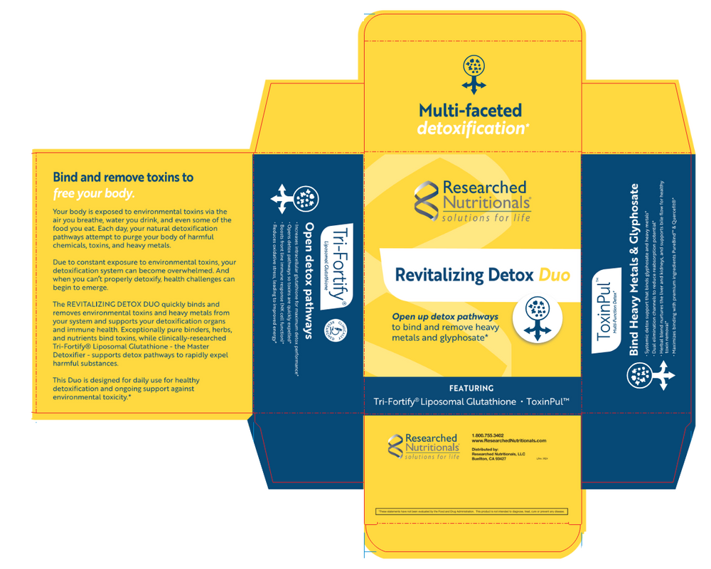 Researched Nutritionals Revitalizing Detox Duo™ Orange — view 2