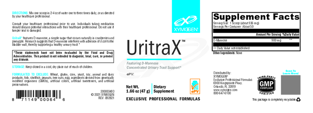 Xymogen UritraX — view 2