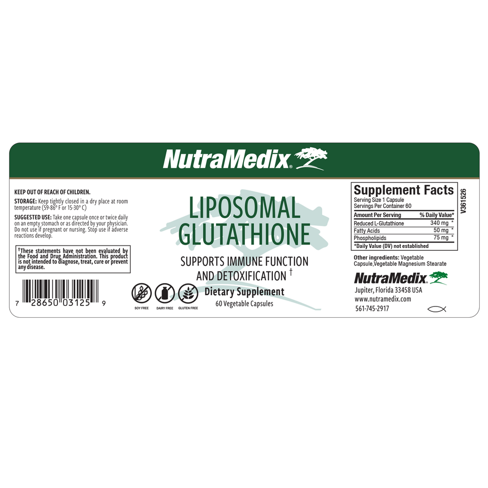 NutraMedix, LLC Liposomal Glutathione — view 2