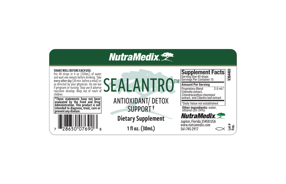 NutraMedix, LLC Sealantro Antioxidant/Detox Support — view 2