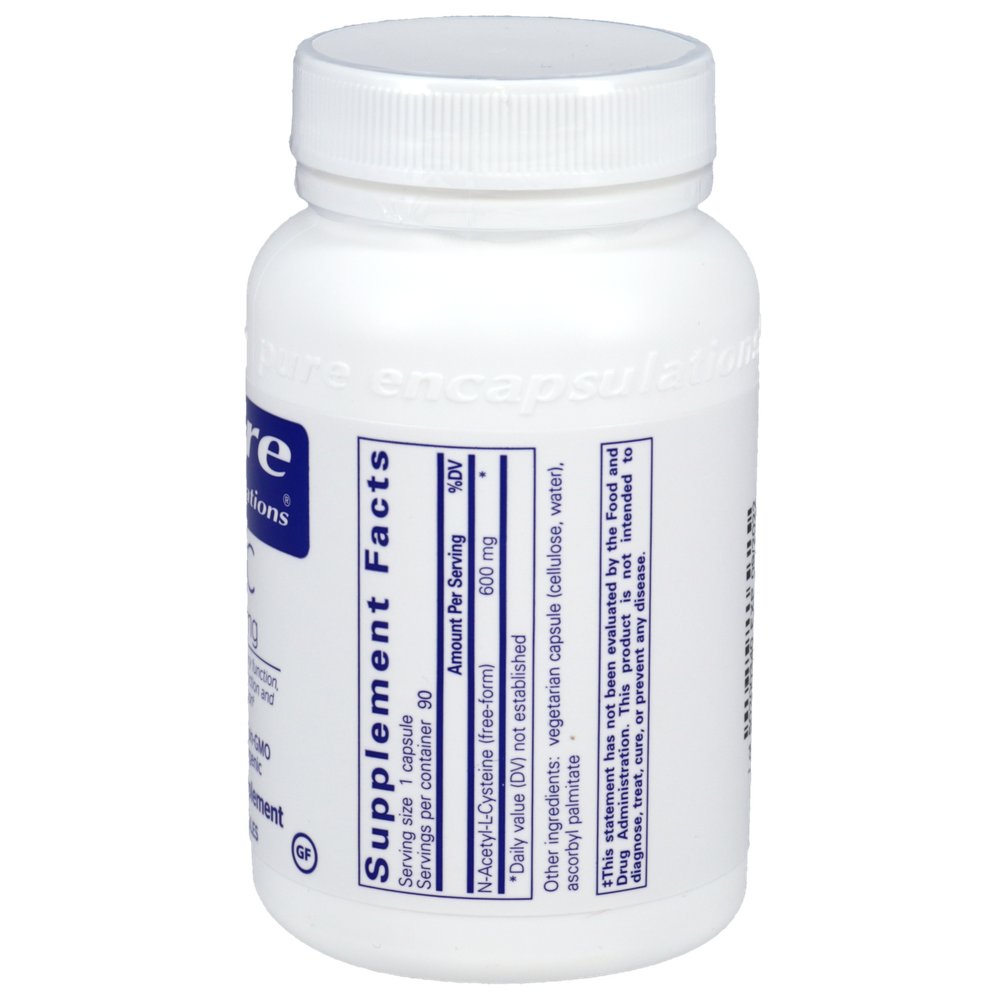 Pure Encapsulations NAC 600mg — view 2