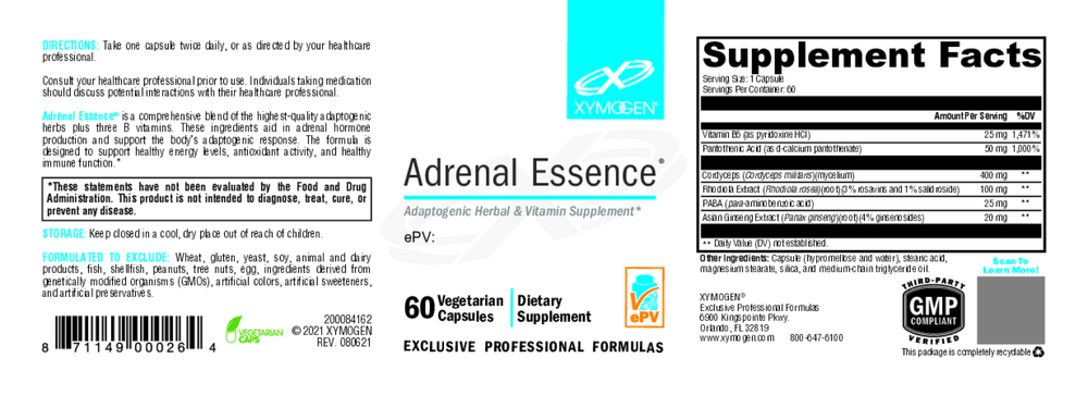 Xymogen Adrenal Essence — view 2