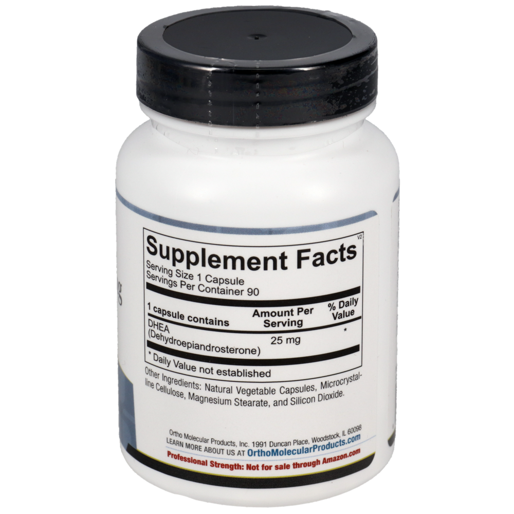 Ortho Molecular Products Dhea 25 — view 2