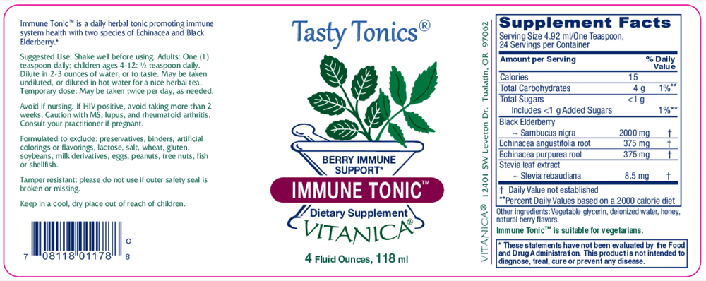 Vitanica Immune Tonic — view 2