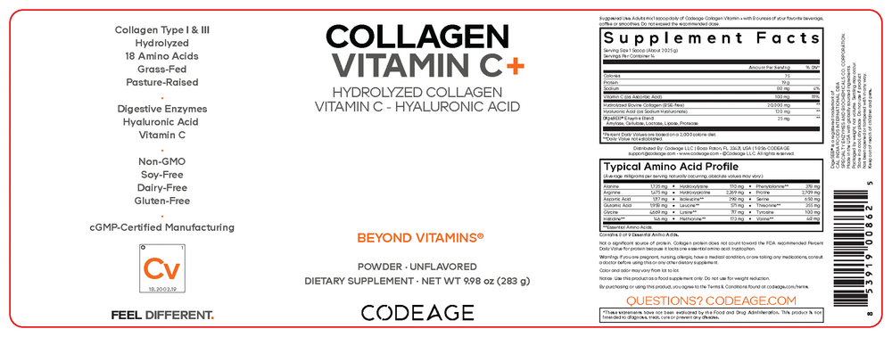 Codeage Collagen Vitamin C — view 2