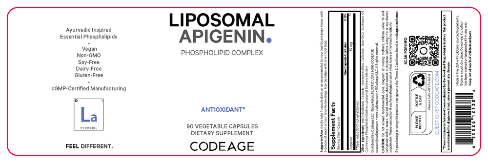 Codeage Liposomal Apigenin — view 2
