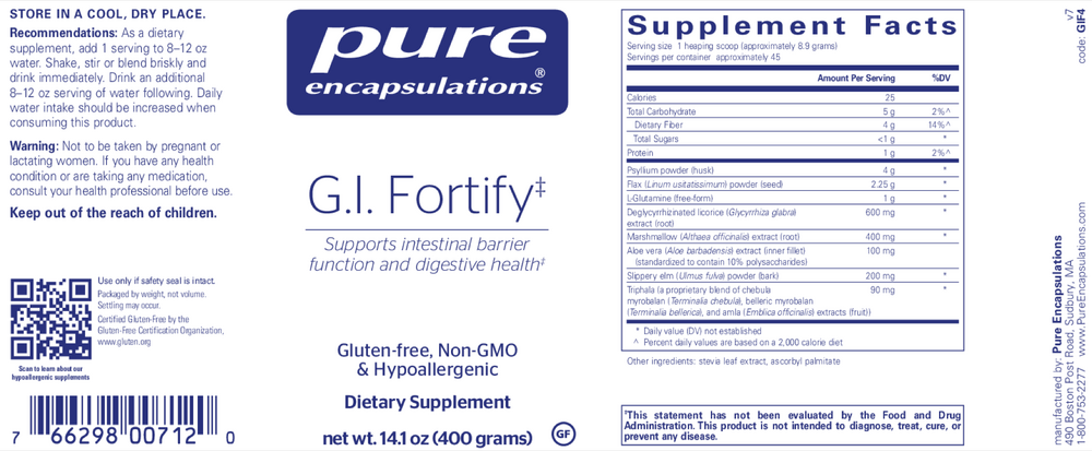 Pure Encapsulations G.I. Fortify* — view 2