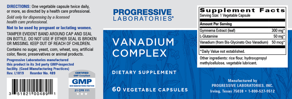 Progressive Labs Vanadium Complex — view 2