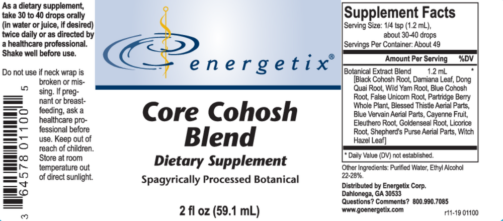 Energetix Core Cohosh Blend — view 2