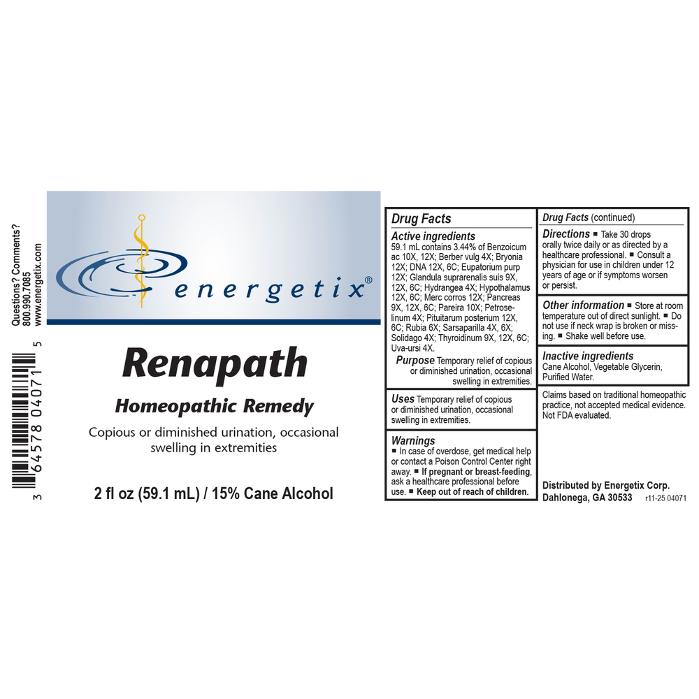 Energetix Renapath — view 2
