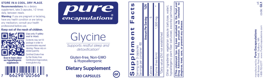 Pure Encapsulations Glycine — view 2