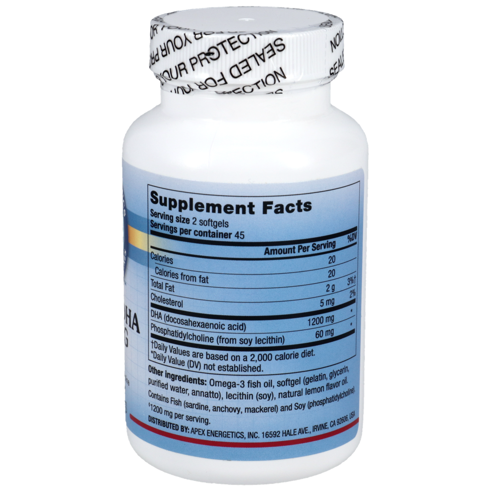 Apex Energetics, Inc Brain-E DHA™ 1200-TG — view 2