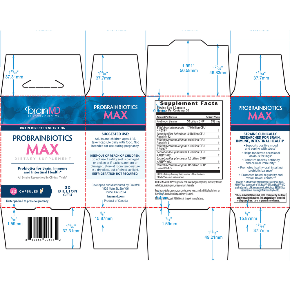 BrainMD ProBrainBiotics Max — view 2