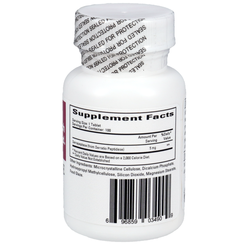 Ecological Formulas/Cardiovascular Research Serraflazyme (Serratia Peptidase 5mg) — view 2