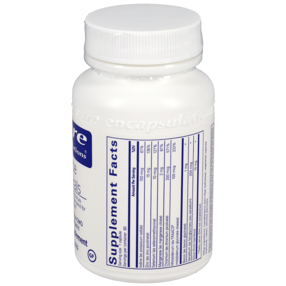 Pure Encapsulations Trace Minerals — view 2