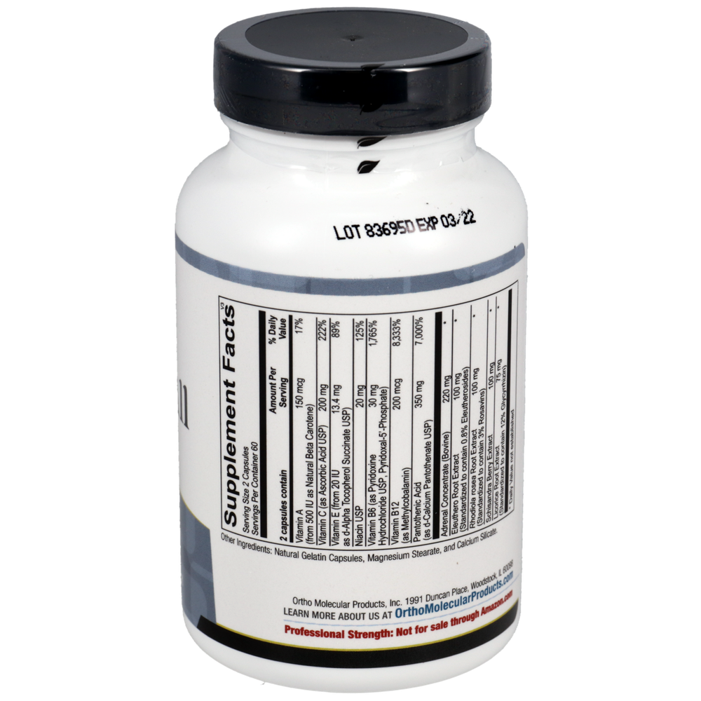 Ortho Molecular Products Adren-All — view 2