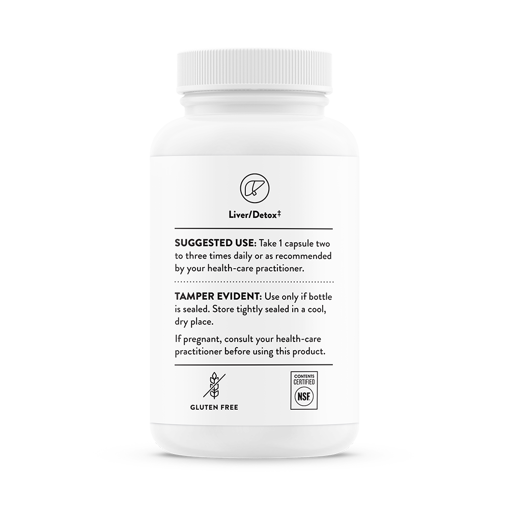 Thorne Milk Thistle Phytosome (formerly Siliphos) — view 2