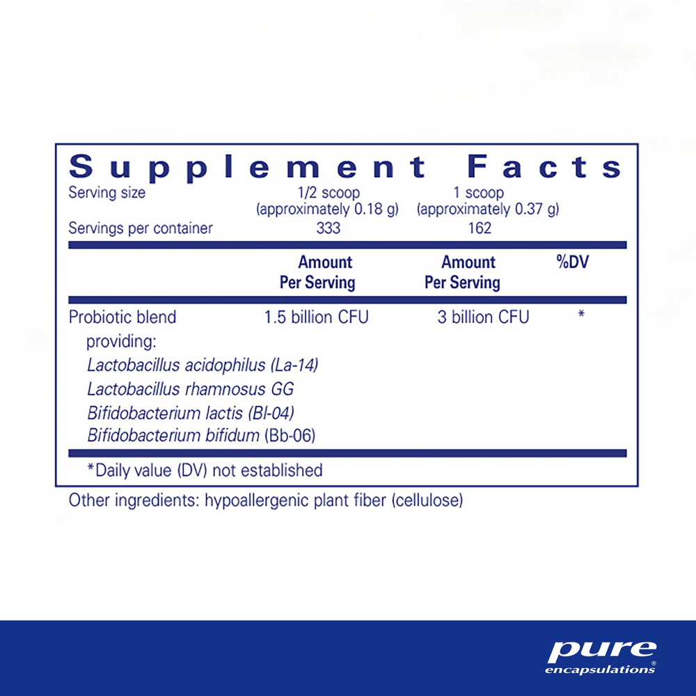 Pure Encapsulations Probiotic 123 — view 2