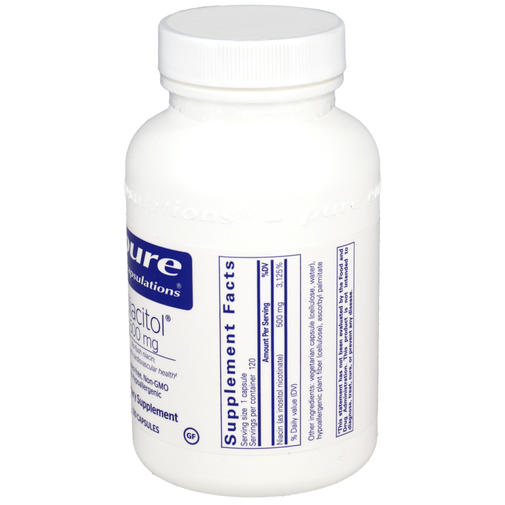 Pure Encapsulations Niacitol 500mg — view 2