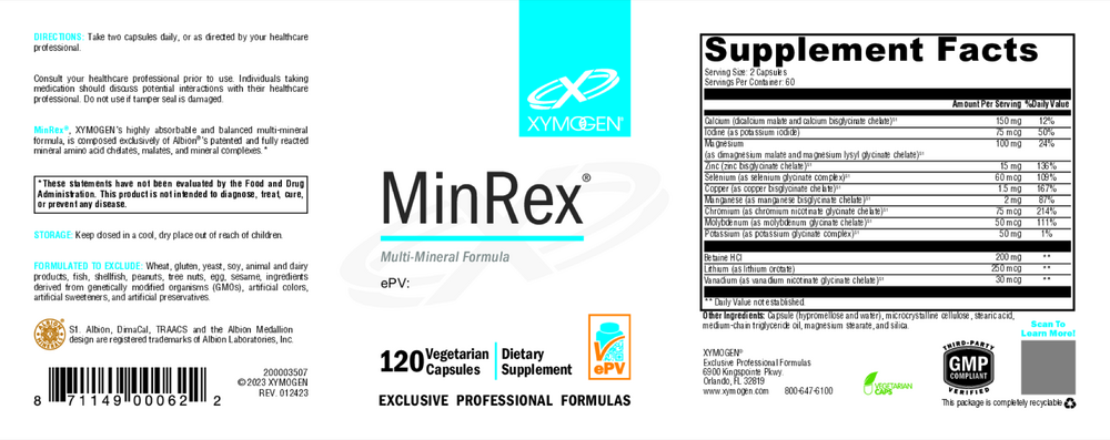 Xymogen MinRex — view 2