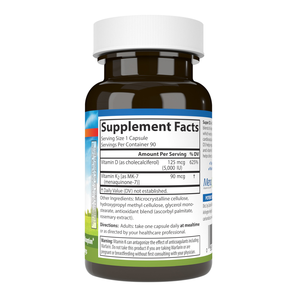 Carlson Labs Super D3 + K2 — view 2