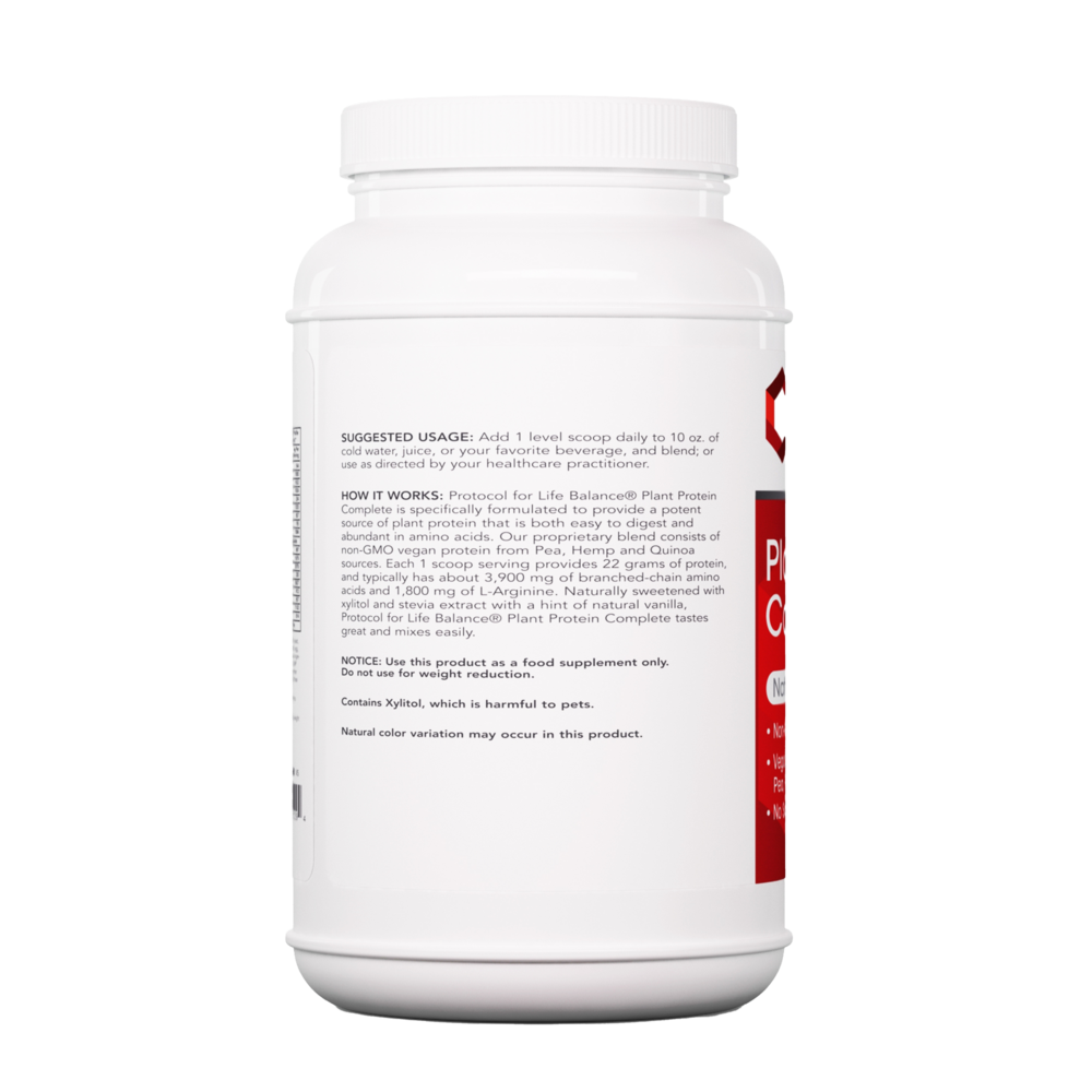 Protocol for Life Balance Plant Protein Complete — view 2