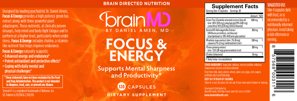 BrainMD Focus & Energy — view 2