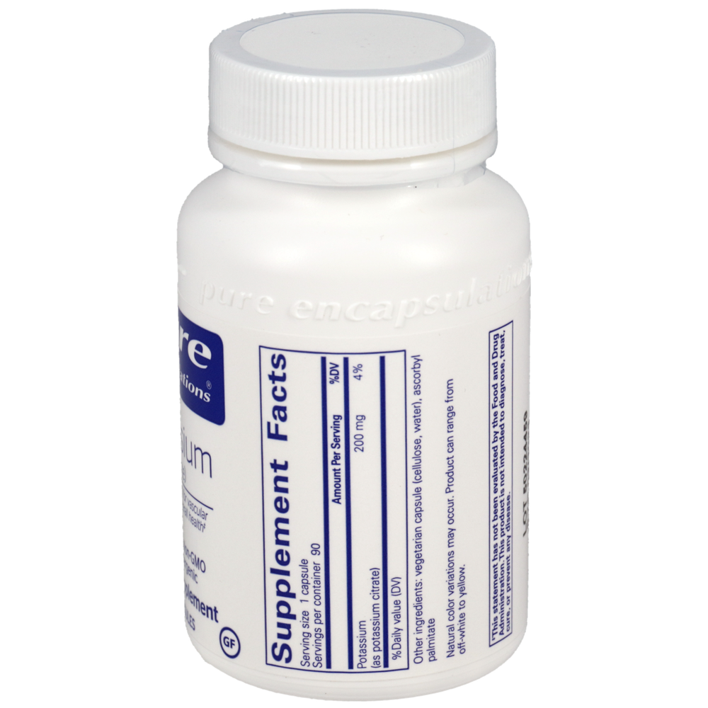 Pure Encapsulations Potassium (Citrate) — view 2