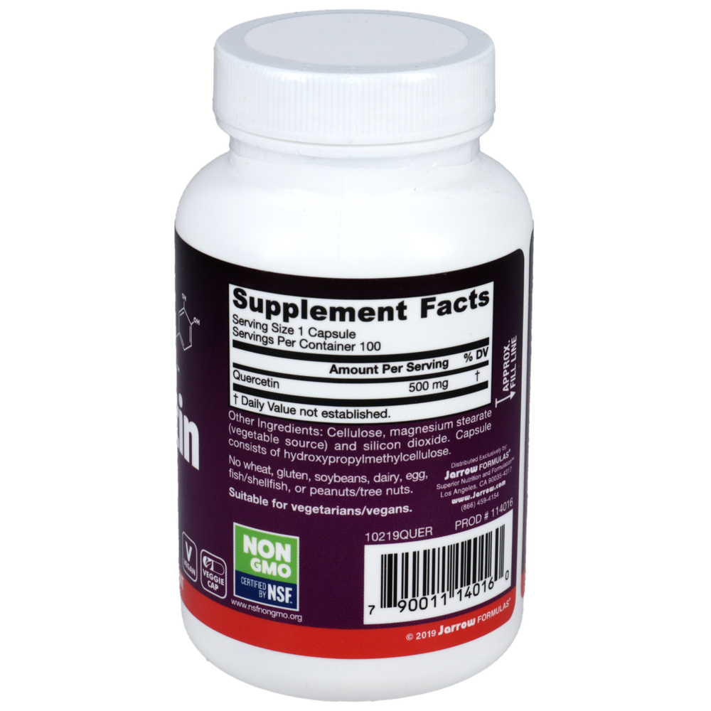 Jarrow Formulas Quercetin 500mg — view 2
