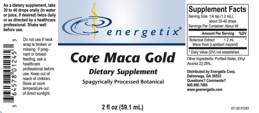Energetix Core Maca Gold — view 2