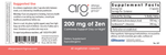 Allergy Research Group 200 mg of Zen Stress Support — view 2 — view 2