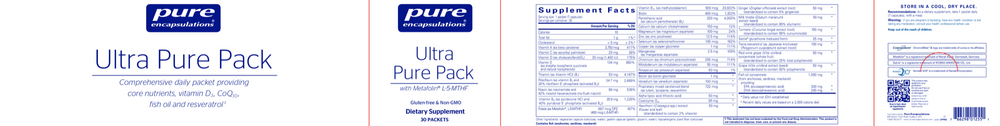 Pure Encapsulations Ultra Pure Pack — view 2