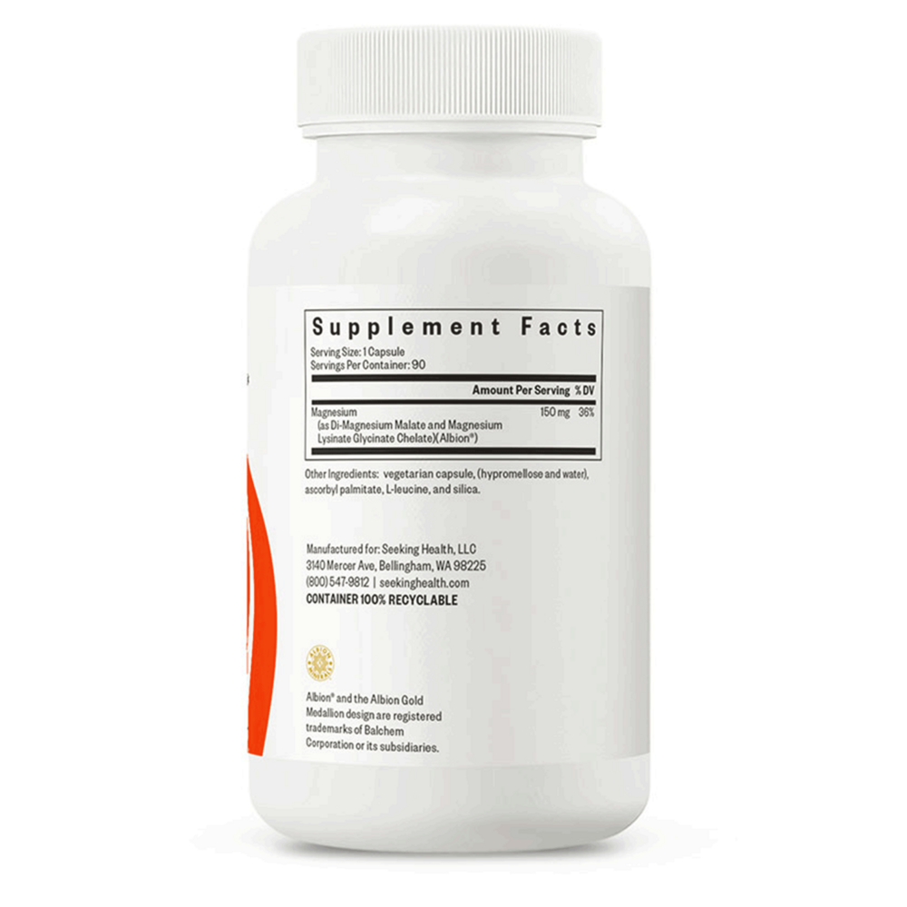 Seeking Health Optimal Magnesium — view 2