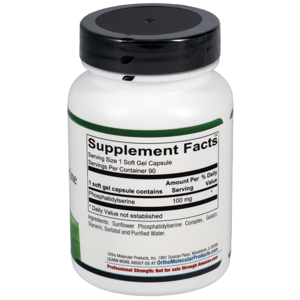 Ortho Molecular Products Phosphatidylserine — view 2