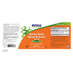 NOW Foods Horny Goat Weed Extract 750mg — view 2 — view 2