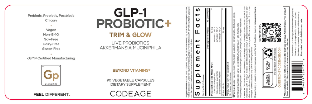 Codeage GLP-1 Probiotic+ — view 2