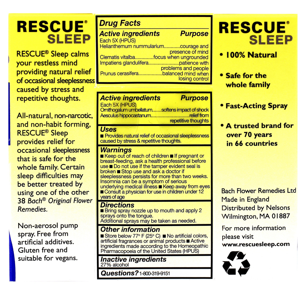 Nelson Bach Rescue Sleep — view 2