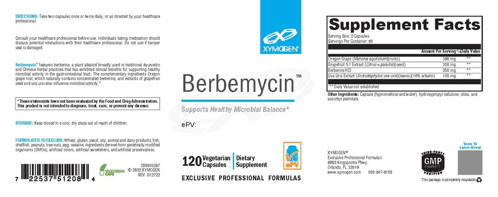 Xymogen Berbemycin — view 2