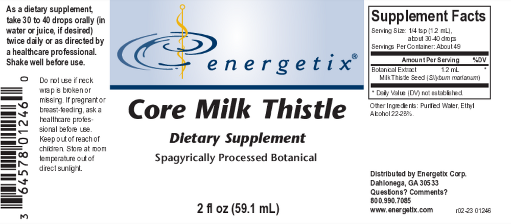 Energetix Core Milk Thistle — view 2