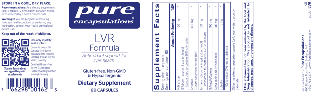 Pure Encapsulations LVR Formula — view 2