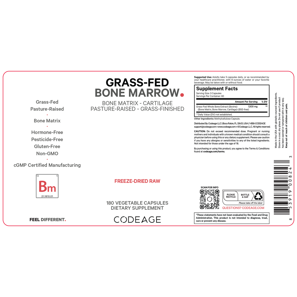Codeage Grass-Fed Bone Marrow — view 2