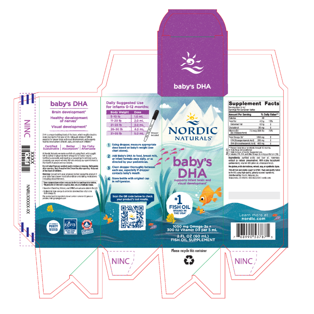 Nordic Naturals Baby's DHA — view 2