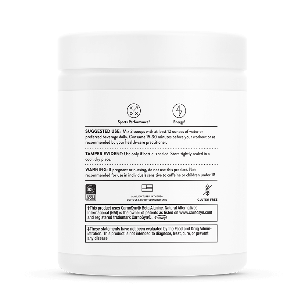 Thorne Advanced Pre-Workout, Rainbow Sherbet Flavor — view 2