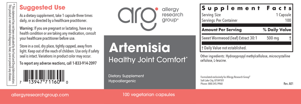 Allergy Research Group Artemisia — view 2