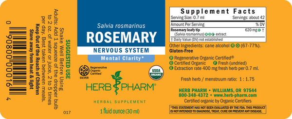 Herb Pharm - Rosemary