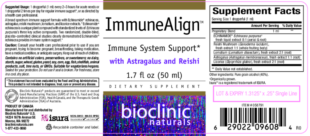 Bioclinic Naturals ImmuneAlign — view 2