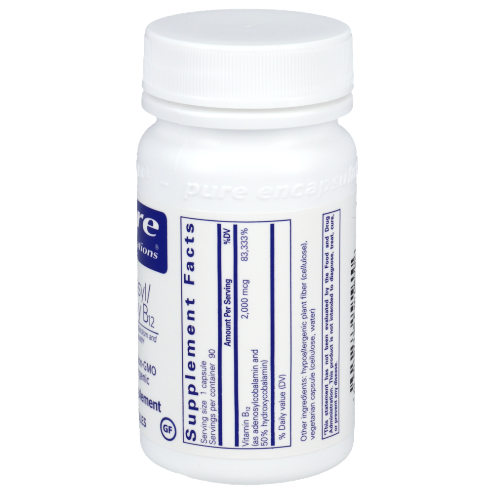 Pure Encapsulations Adenosyl/Hydroxy B12 — view 2